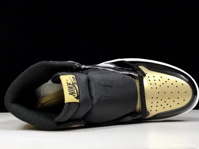 Rep 1 Air Toe High Jordan 861428-007 Glod Retro 0514